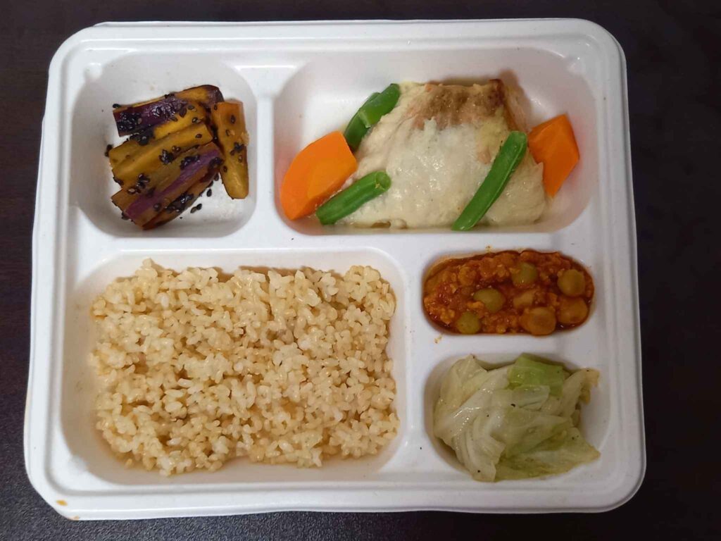 メディグル 鮭の豆乳クリーム煮込み弁当