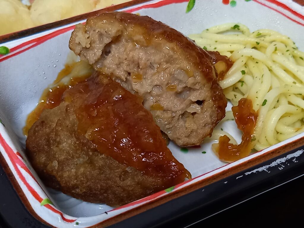 ベルーナグルメ 照焼ハンバーグセット